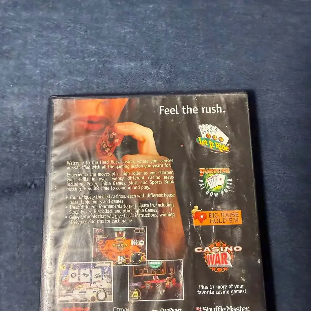 Hard Rock Casino Video Game for PlayStation 2